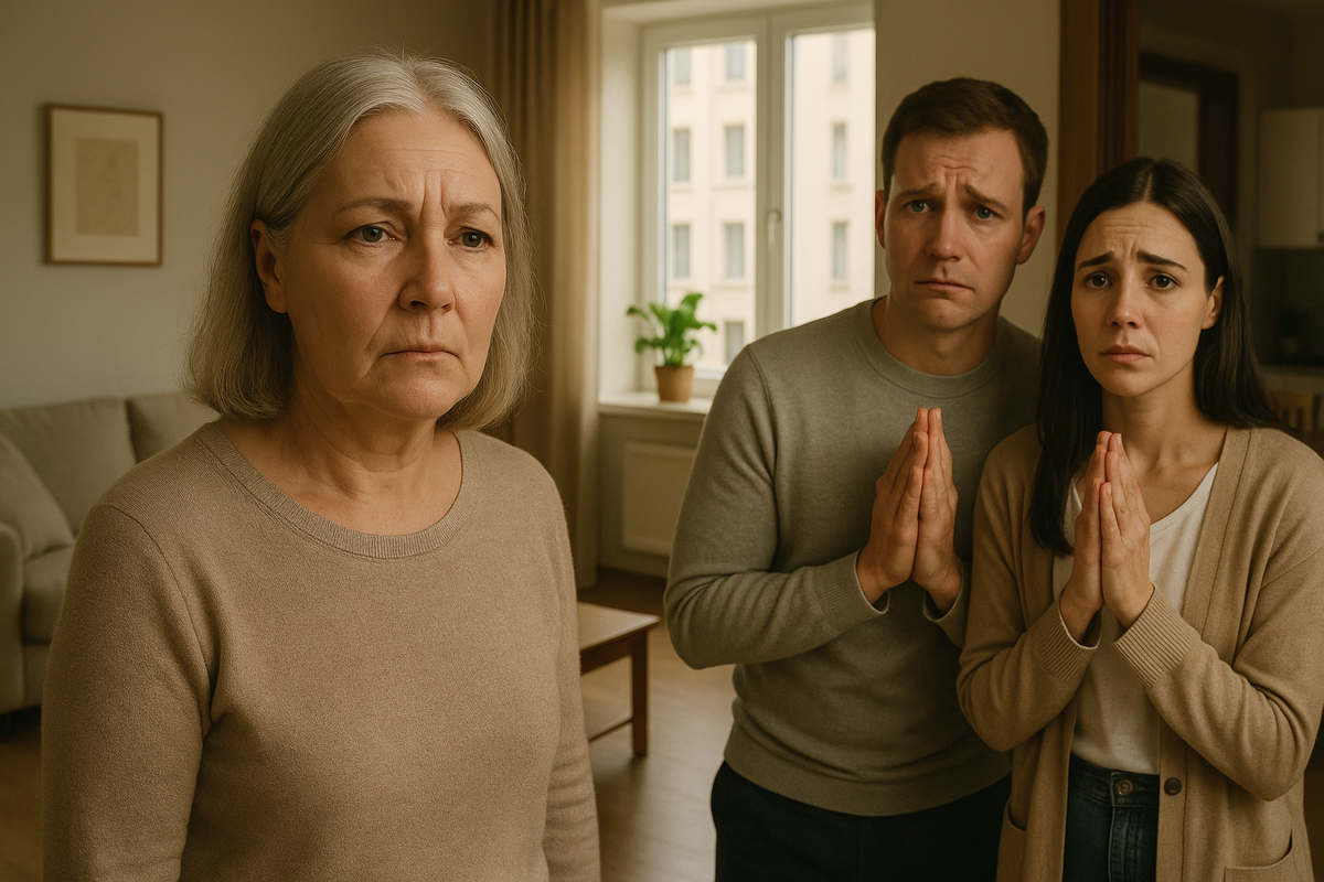 Сын с невесткой решили, что я лишняя. Через месяц они просились пожить в моей новой квартире