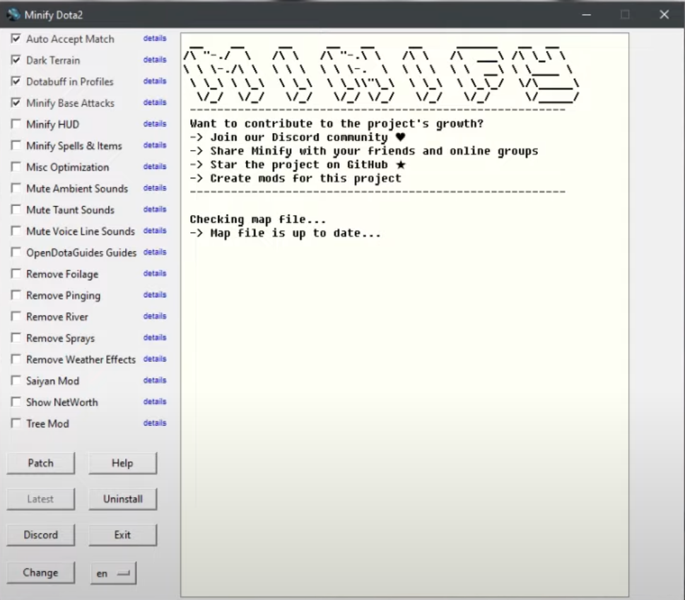 Интерфейс программы, которая поможет тебе оптимизировать игру
