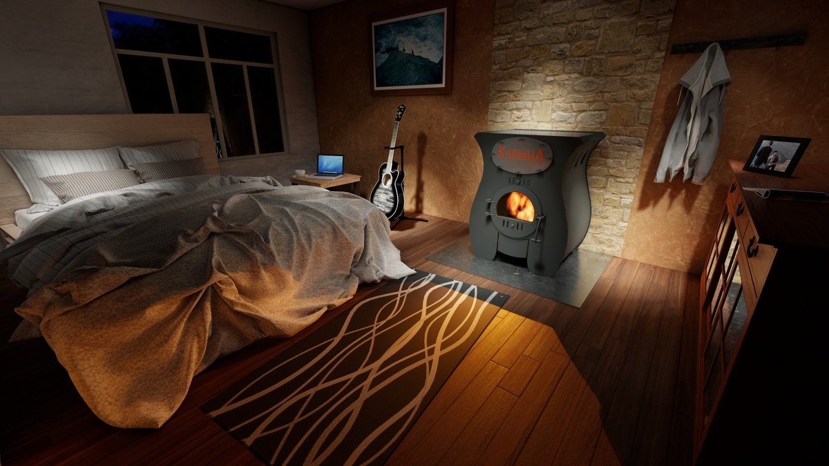 С печью всегда в доме тепло