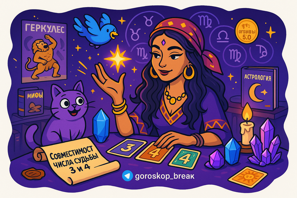    Числа судьбы 3 и 4: Как их Энергии Создают Страсти и Конфликты в Отношениях Мария