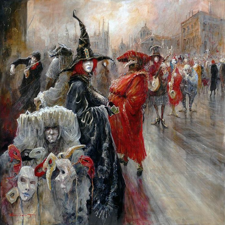 Венецианский карнавал маскарад