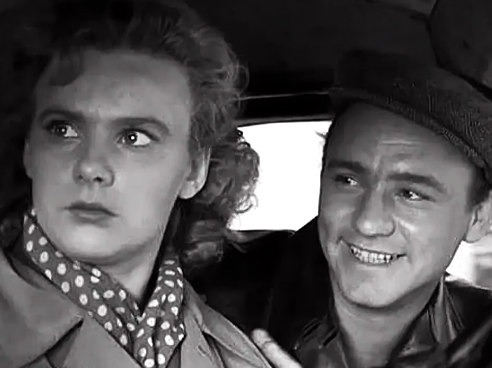 на фото Нина Иванова и Николай Рыбников