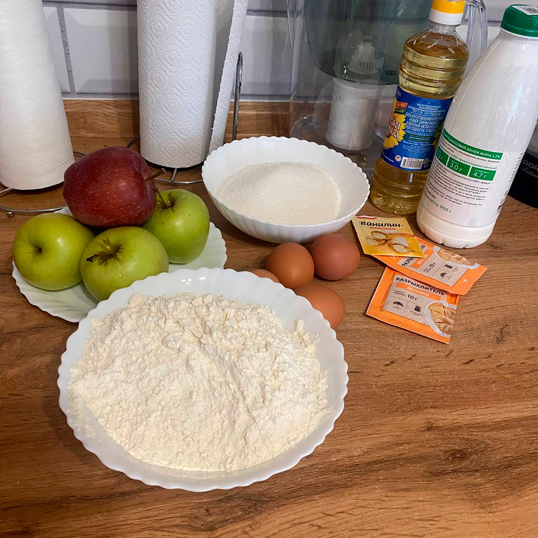 Заранее подготавливаем все ингредиенты 