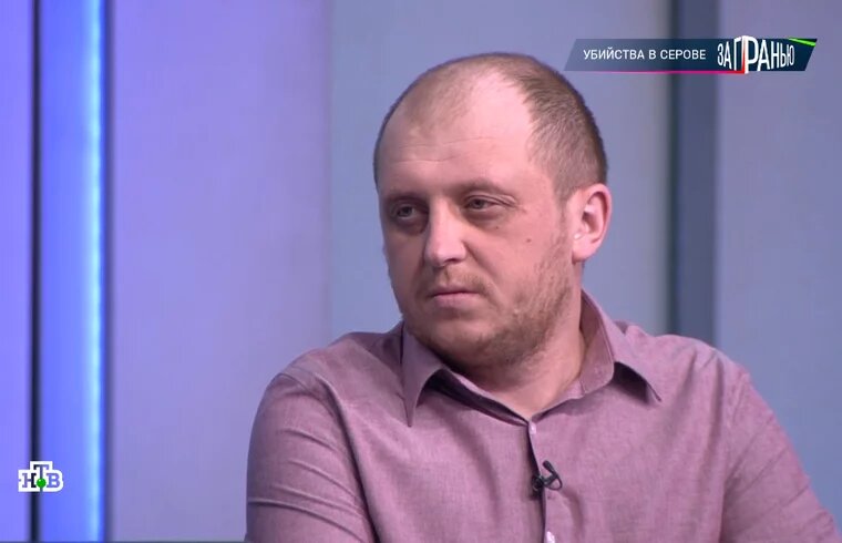 Муж жестоко убитой и расчлененной женщины — Дмитрий Сорока. Скрин: из шоу «За гранью» / НТВ