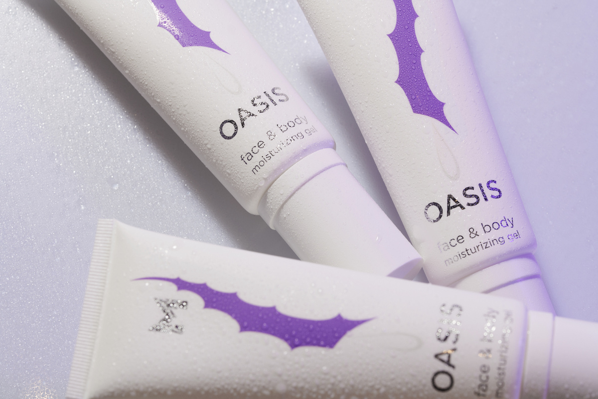 Органический гель для лица OASIS MANLY PRO 