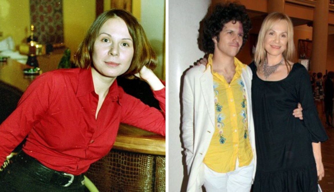 Дина Корзун с мужем