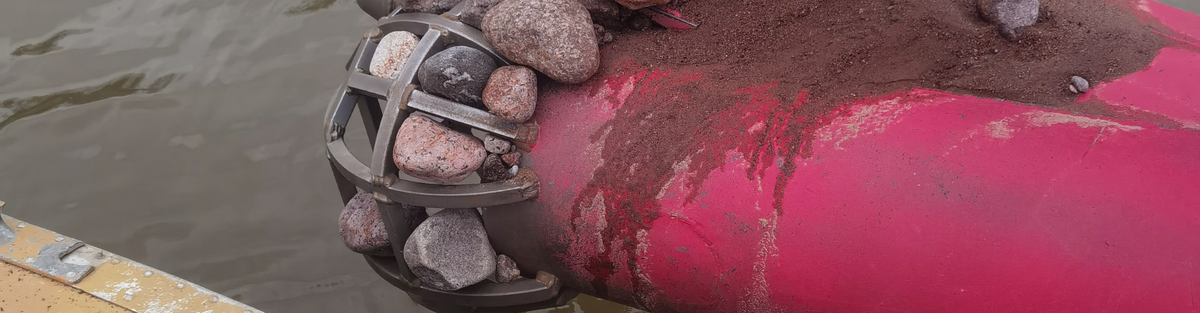 гадроразмыв забился камнями