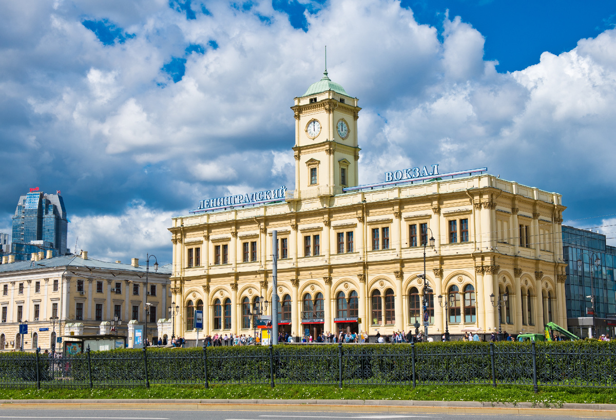 Ленинградский вокзал. Фото: Shutterstock 