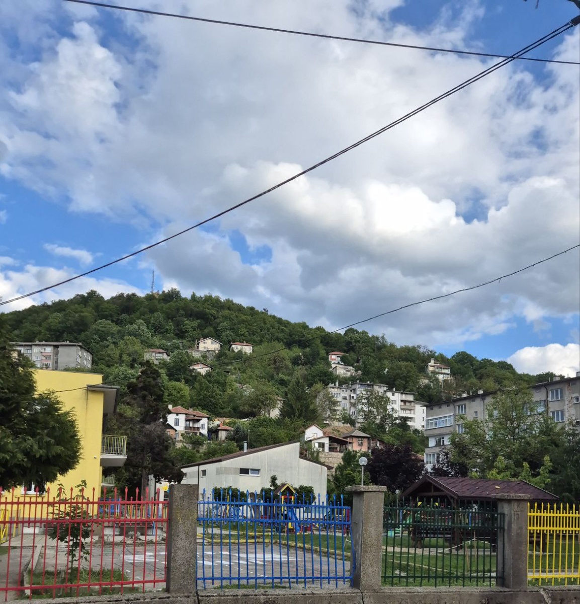 А из нашего окна... (ну не совсем из окна, конечно, но рядом).