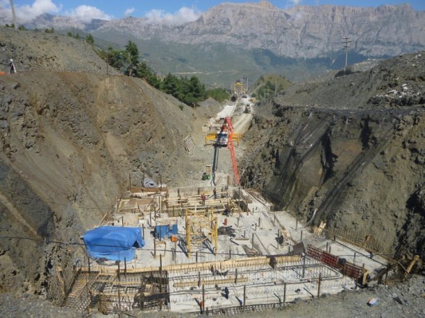 Основание водоприемника. Сентябрь 2011 года