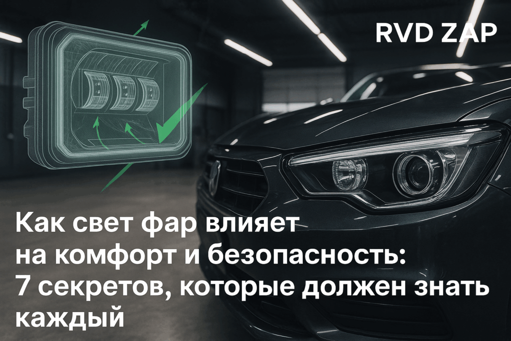    Комфорт вождения и освещение фар admin
