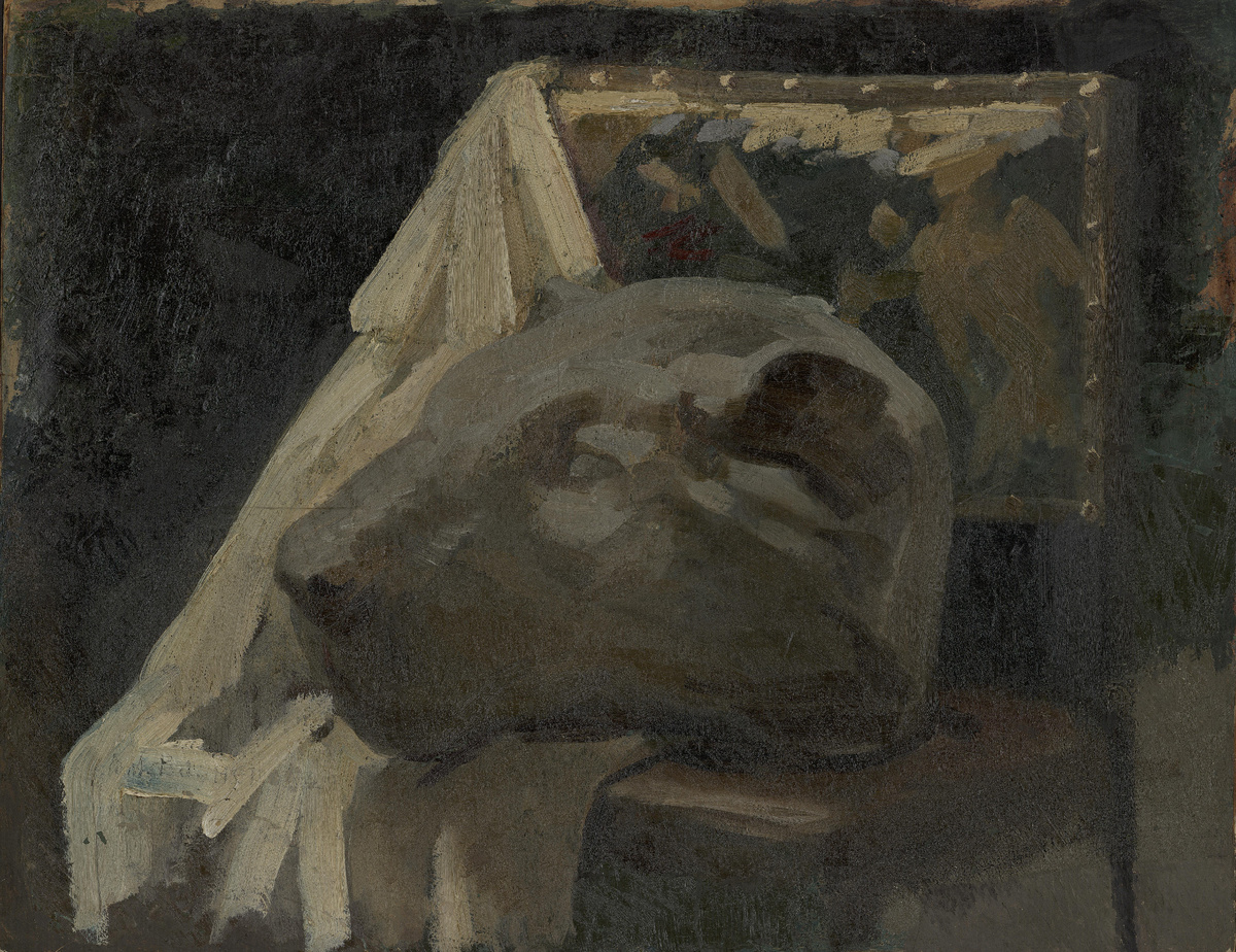 Виктор Михайлович Васнецов (1848–1926)
Звериная голова. Натюрморт
1875
Картон, масло
НИМ РАХ