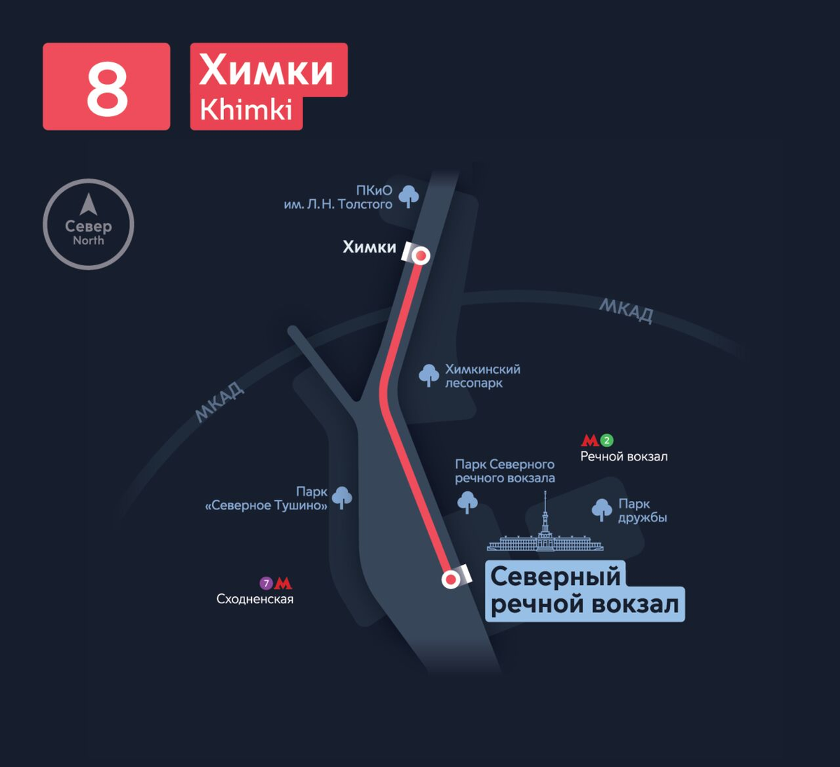 Маршрут. Схема из открытых источников.