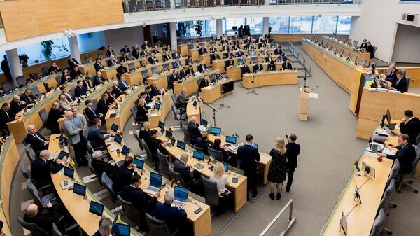    © Photo : Lietuvos Seimo kanceliarija / Olga Posaškova