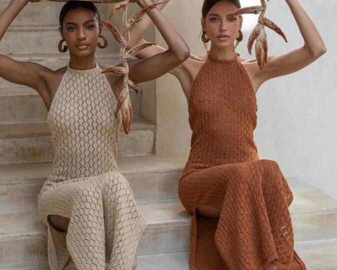 3 КРАСИВЫХ ПЛАТЬЯ СПИЦАМИ В КОПИЛОЧКУ! МОИ ПРОДВИЖЕНИЯ В ВЯЗАНИИ ПЛАТЬЯ