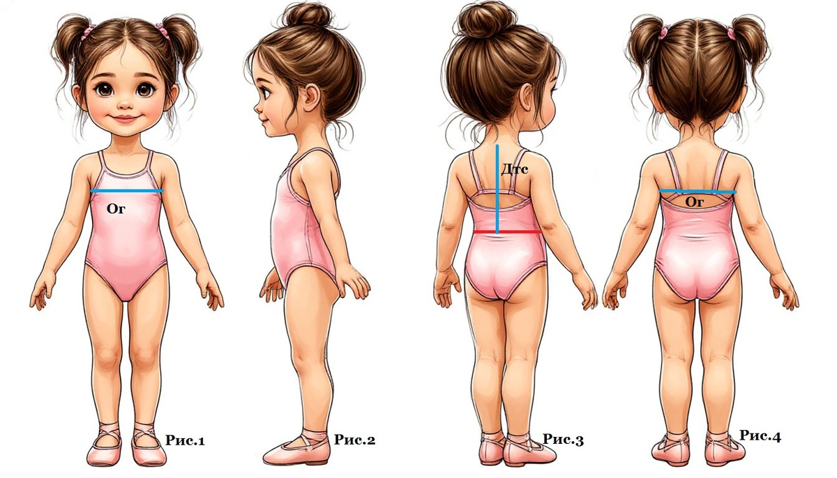 Как снять мерки с ребёнка дошкольного возраста для построения выкройки платья на выпускной в детский садик