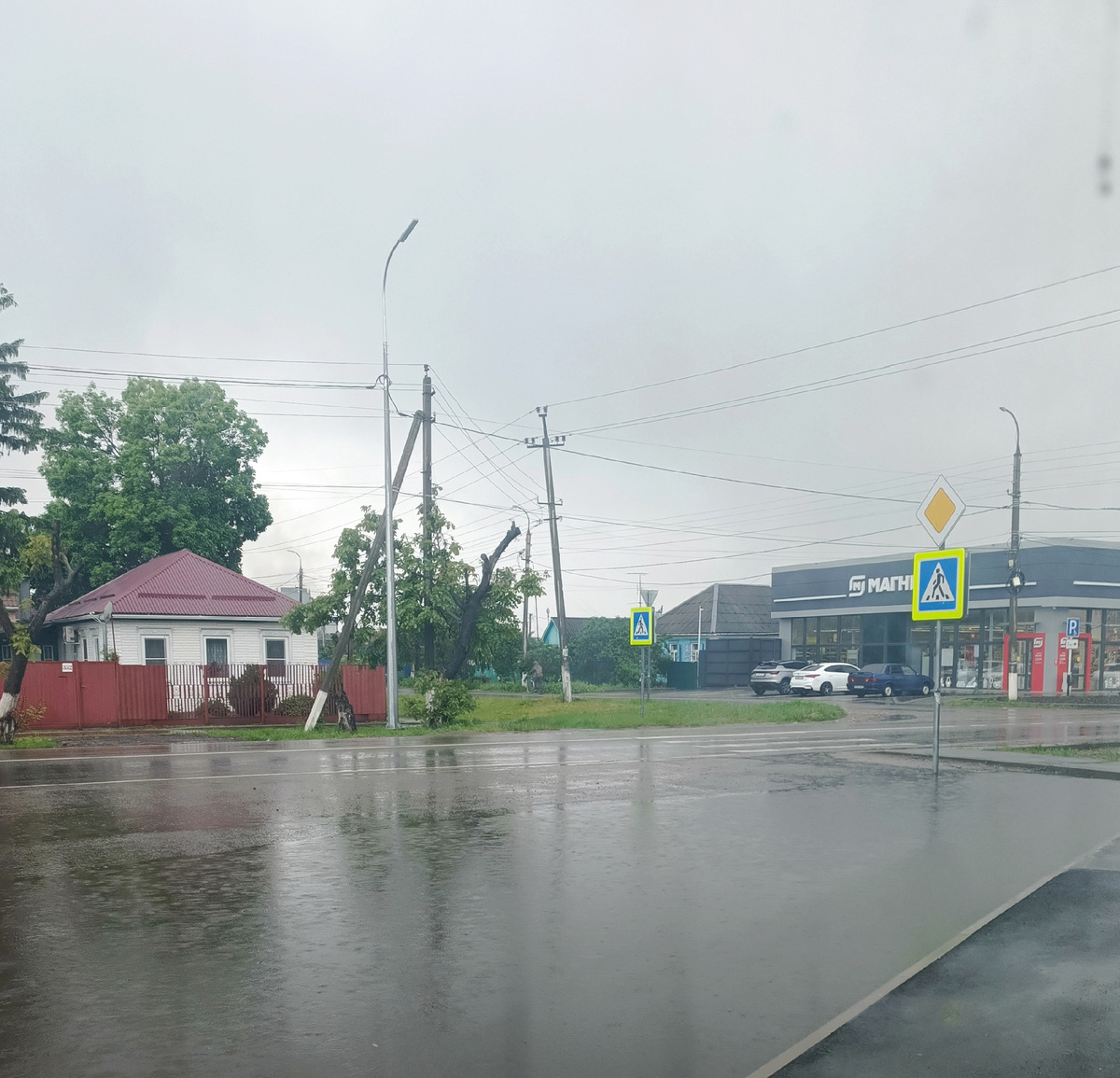 Вид из окна