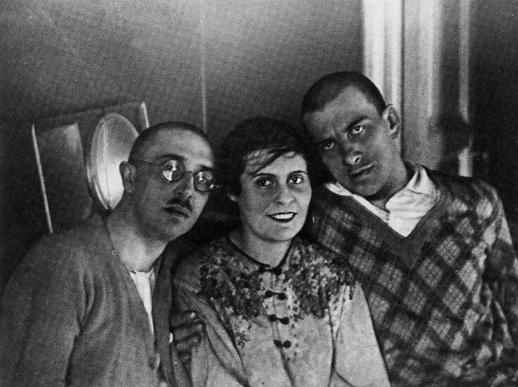Осип Брик, Лилия Брик, Владимир Маяковский