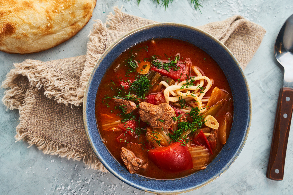 Боссо логман в ресторанах Eshak