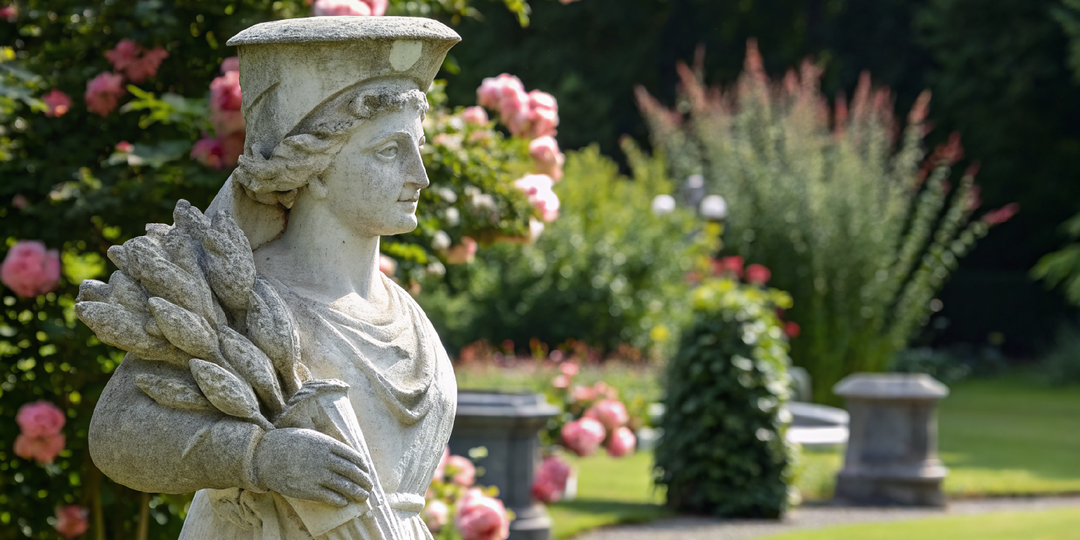 Сад, который шепчет: как скульптуры, арки и перголы превращают участок в историю