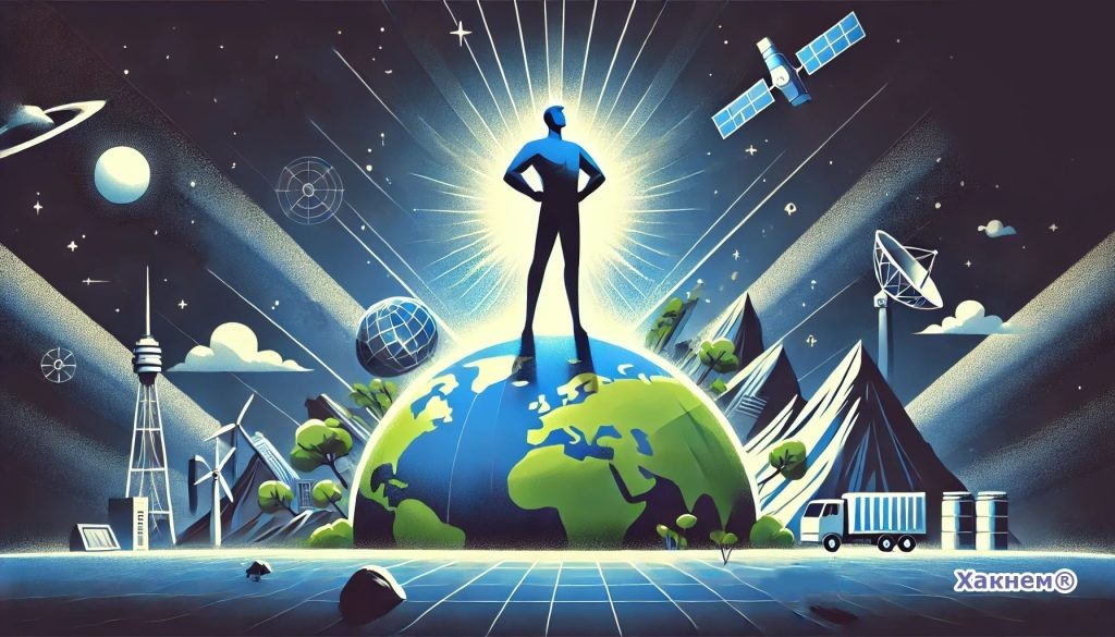 Человек стоит на вершине эволюции.