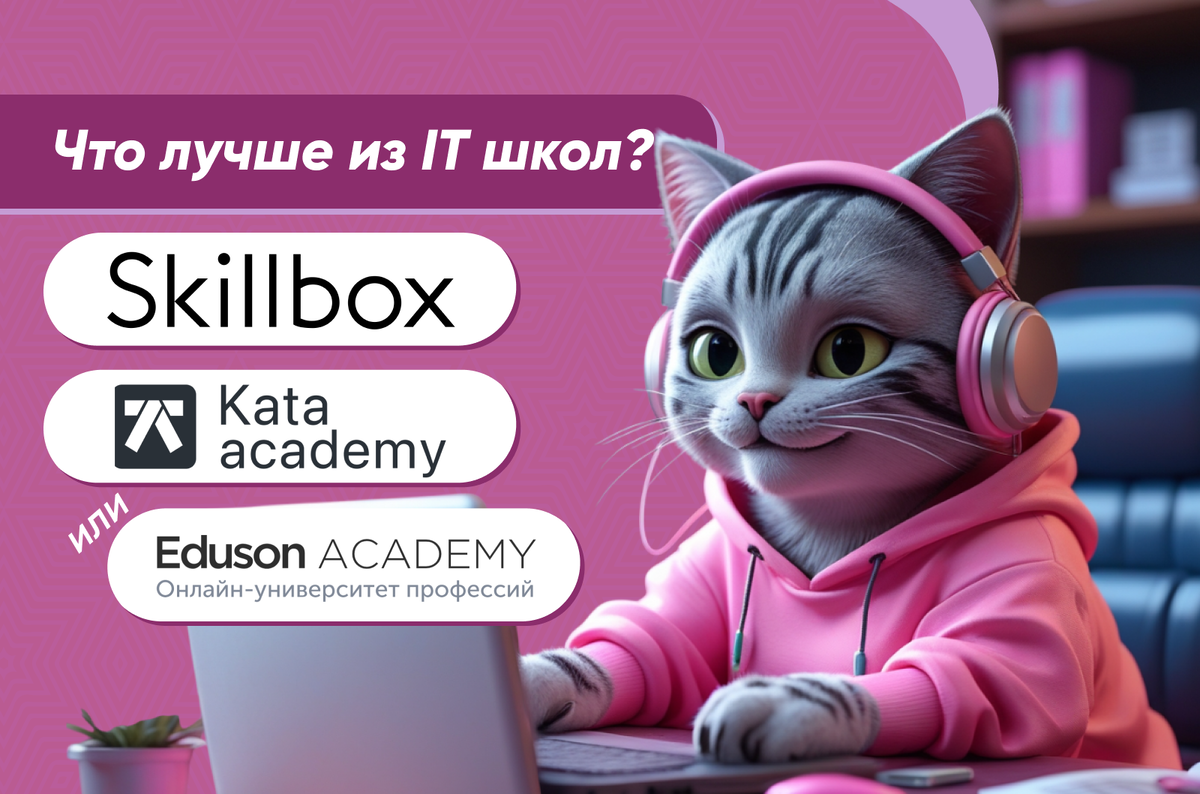 Kata Academy или Eduson Academy или Skillbox что выбрать