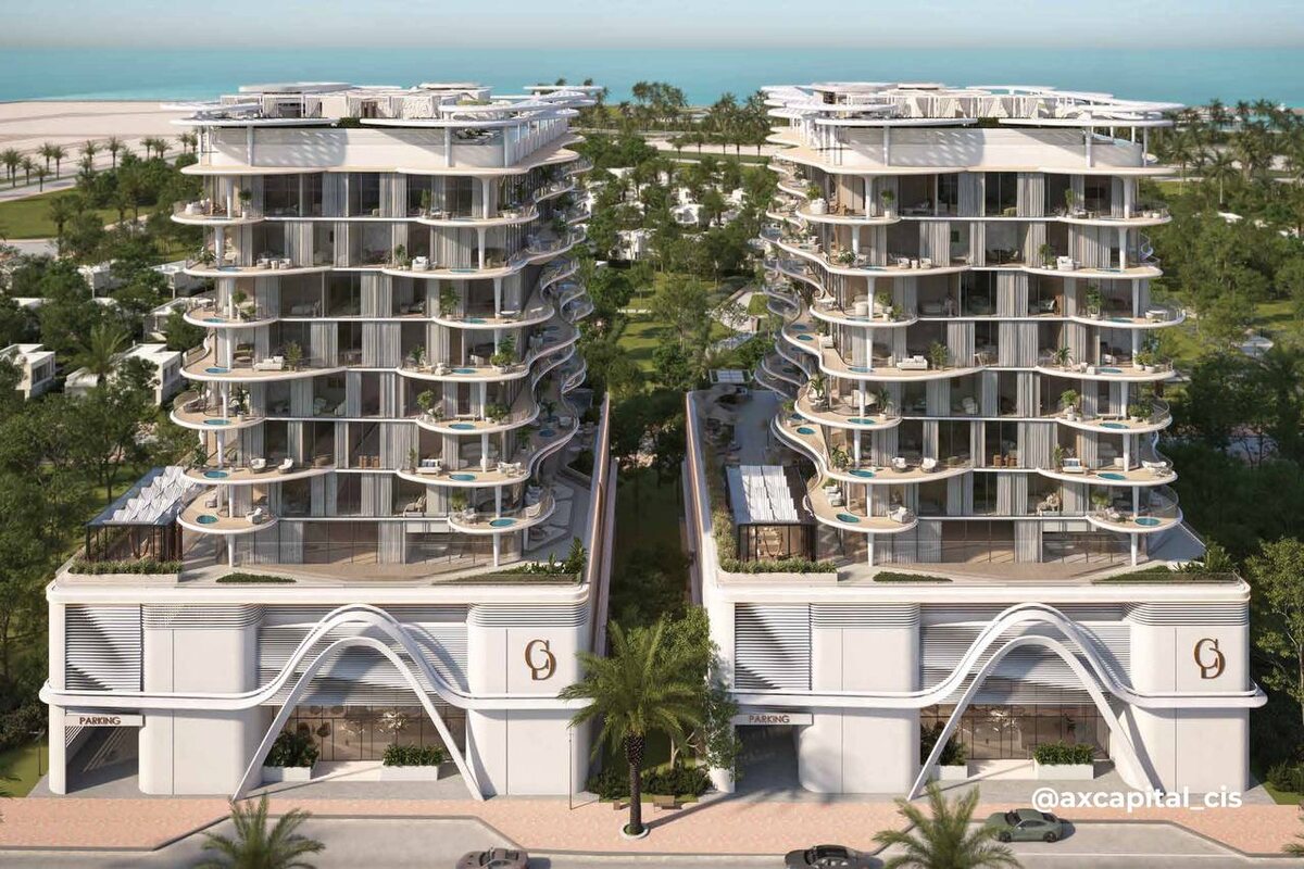 Стильный жилой комплекс в 5 мин от пляжа