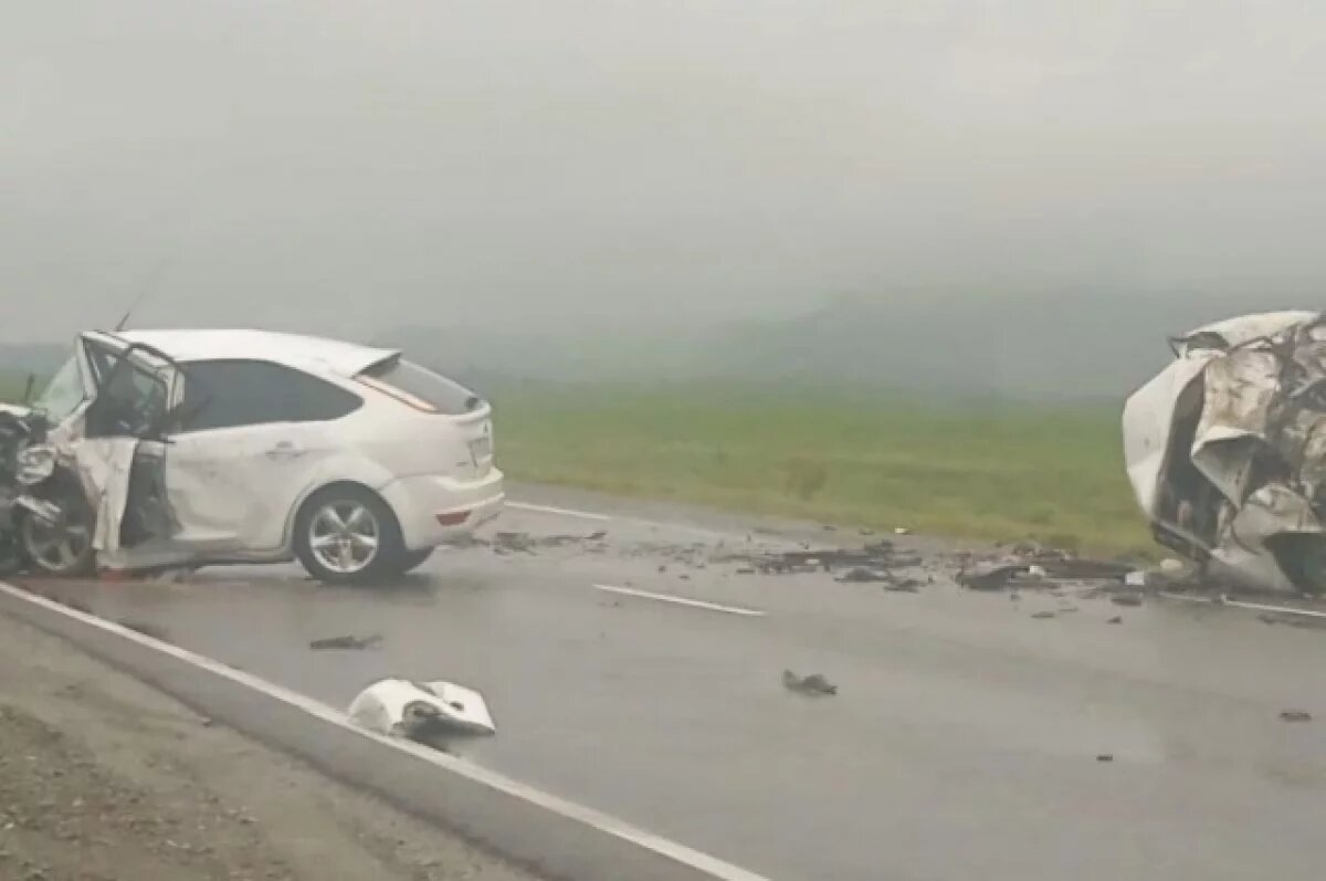    В ДТП в Мостовском районе погибли два водителя