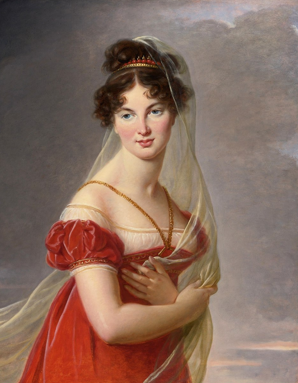 Аглая Антоновна на портрете Виже-Лебрён