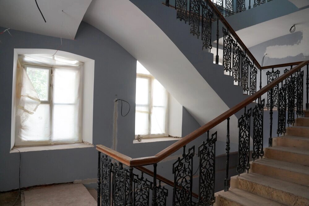    Ход реставрации особняка. Фото: АГН Москва/ Тихонова Пелагия