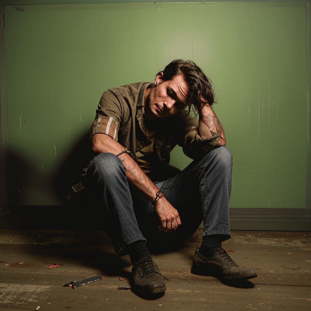    "В состоянии выгорания человек выглядит очень уставшим. ФОТО: Kandinsky"