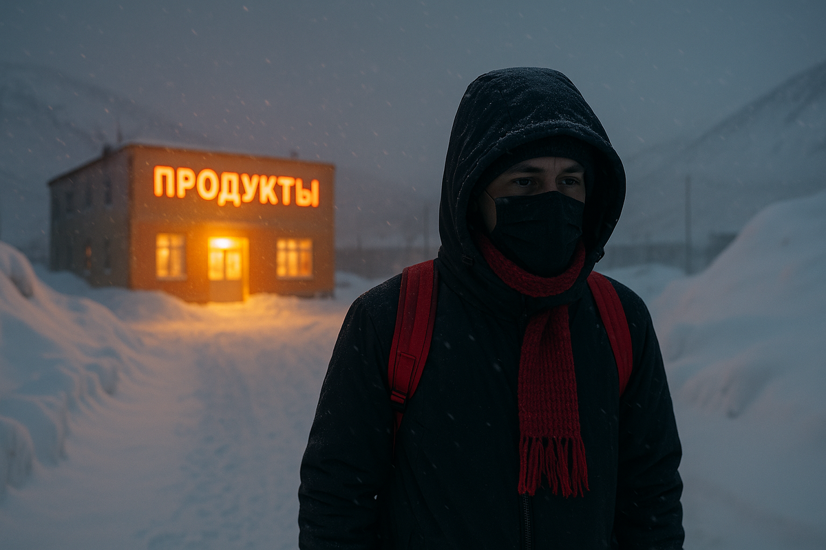 Здесь зима не приходит — она остаётся. Даже за хлебом идёшь как в поход.