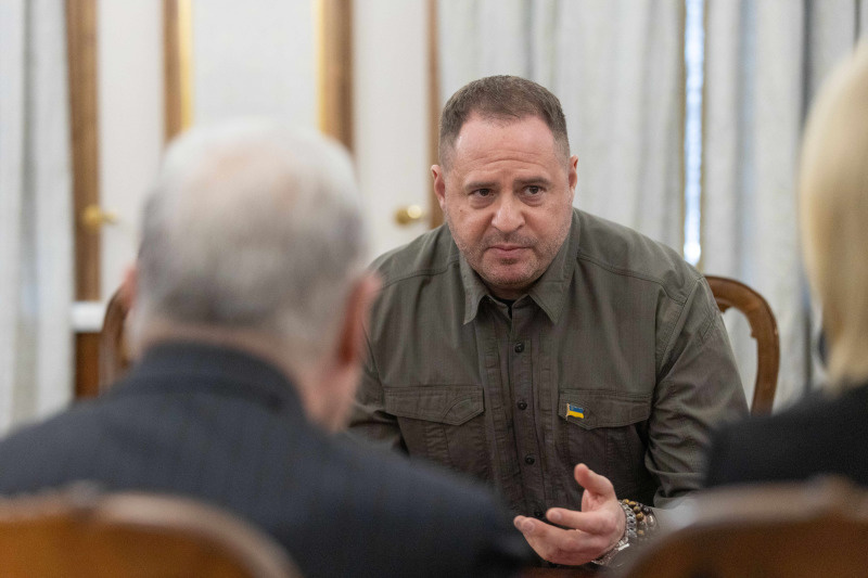    Фото: Pool/Ukrainian Presidentia/Globallookpress