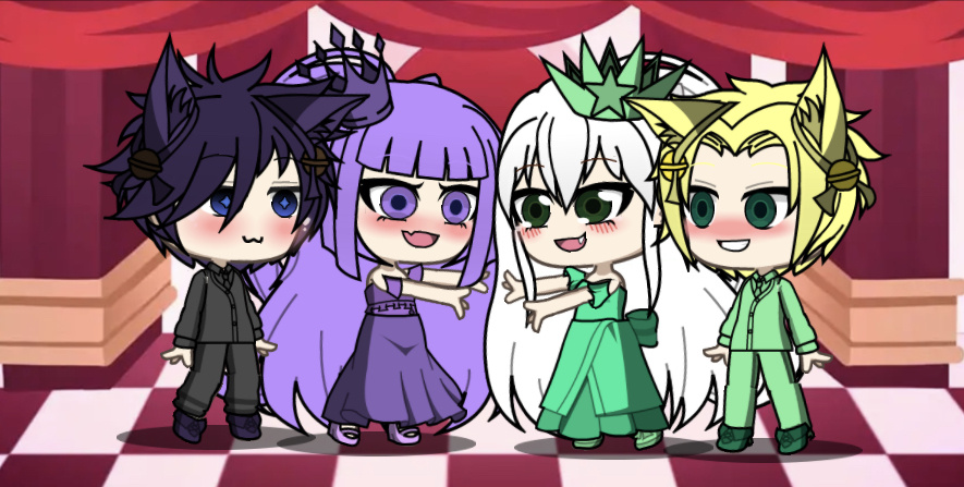 Это Луна и я Няка и наши мужья