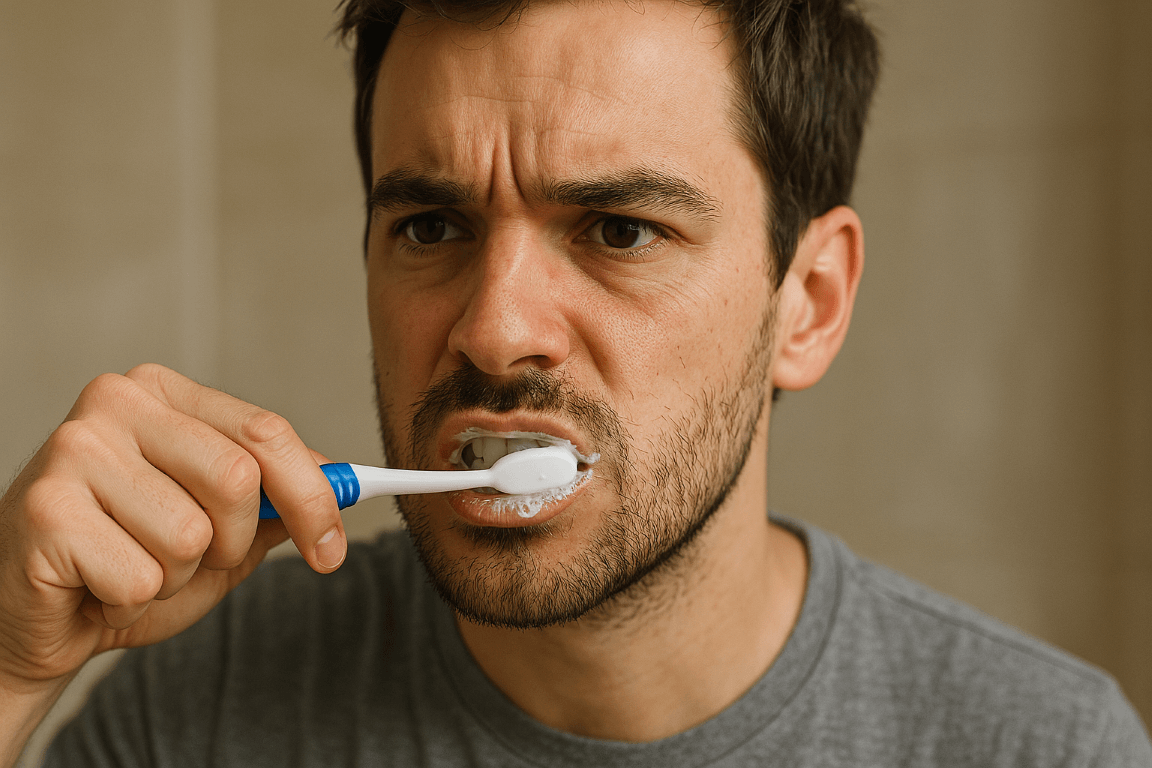    Существует одна привычка при мытье зубов, от которой нам всем стоит отучиться