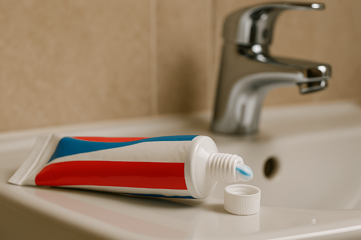    Стоматологи рекомендуют покупать зубную пасту со фтором, потому что она самая полезная для зубов