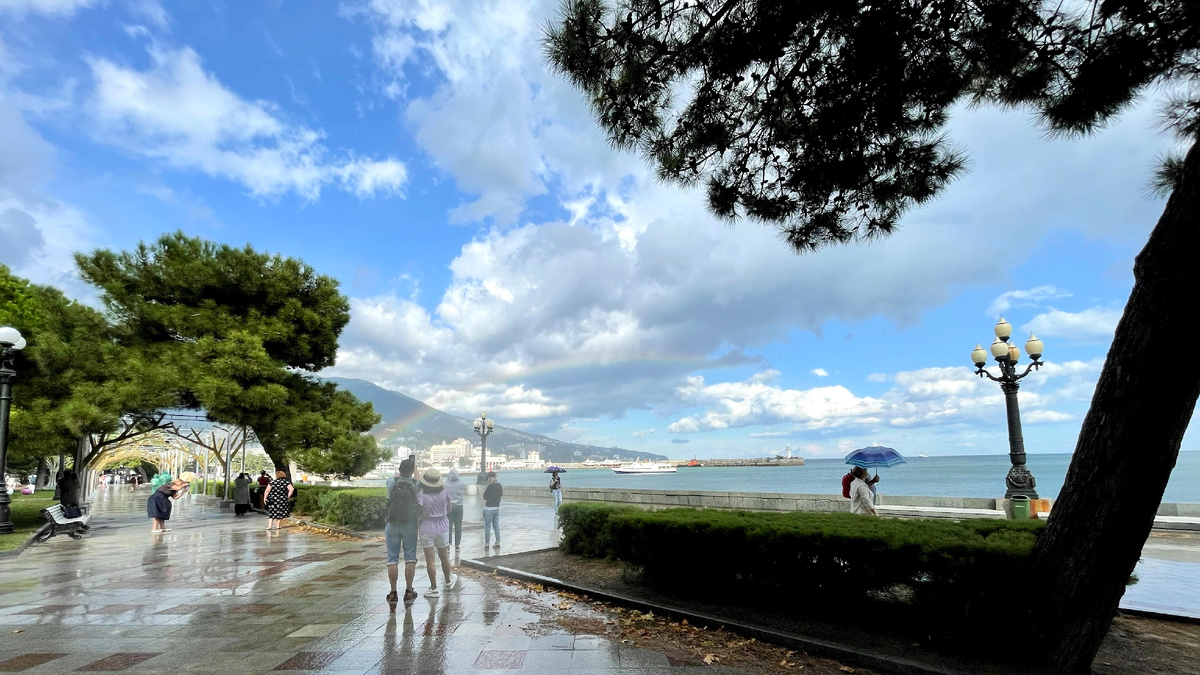 фото набережной, Ялта, Крым