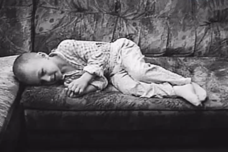 Витя после больницы