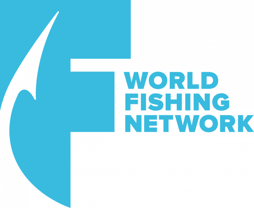 Логотип телеканала «World Fishing Network».