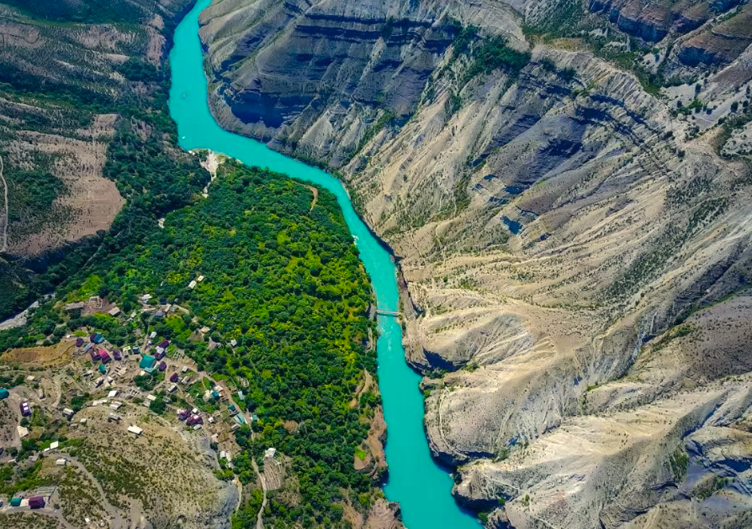 Знаменитый Сулакский каньон