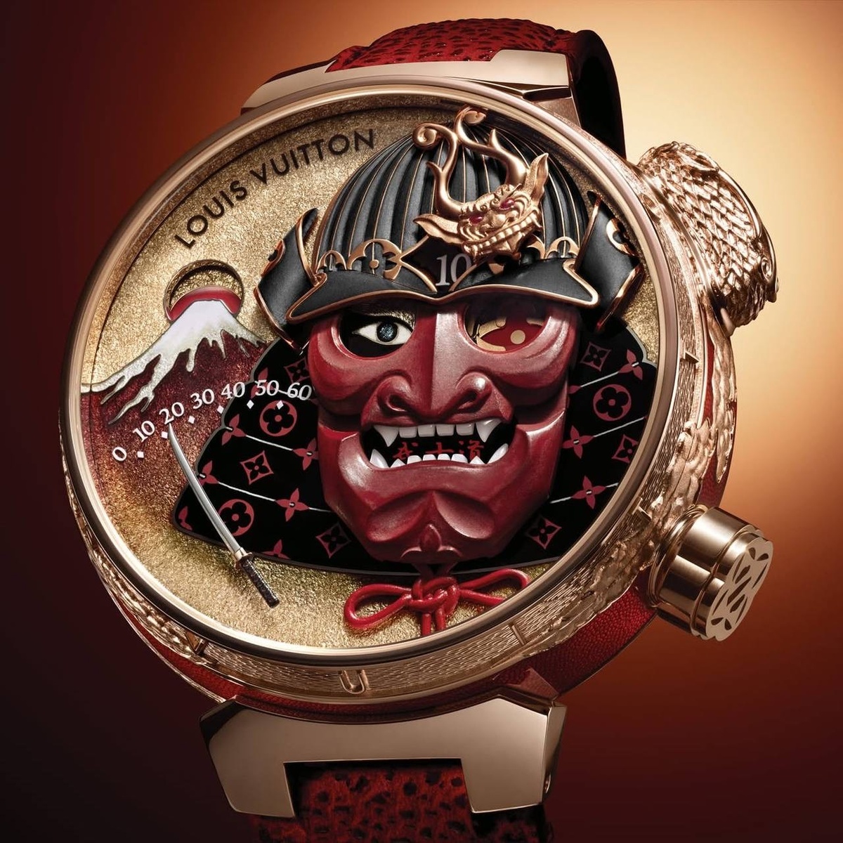 Louis Vuitton представил уникальные часы Tambour Bushido Automata