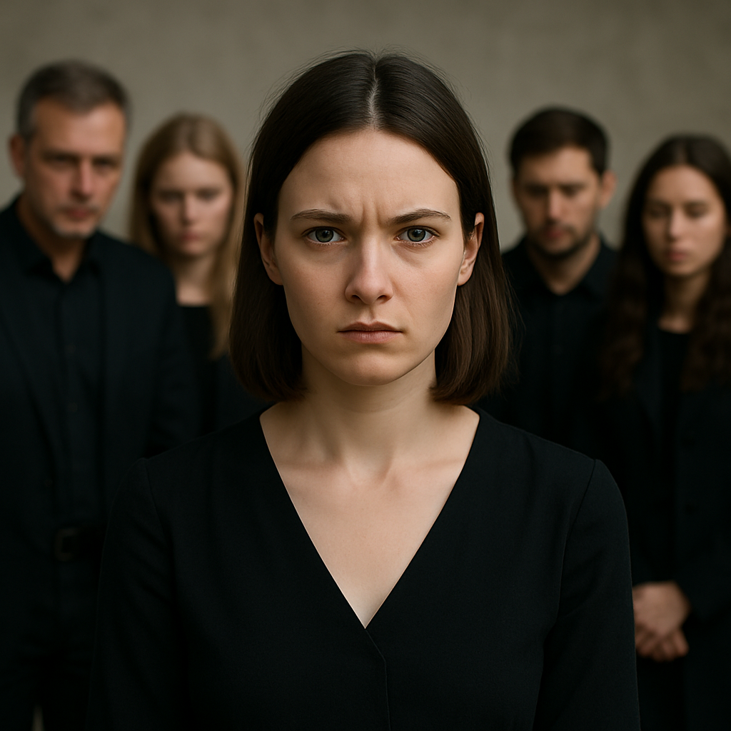 После смерти мужа она ждала поддержки. Но столкнулась с чужими желаниями. Даже друг семьи, даже тесть — все хотели «заполнить пустоту». Только она — не пустота. Она — женщина, которая не сломалась.