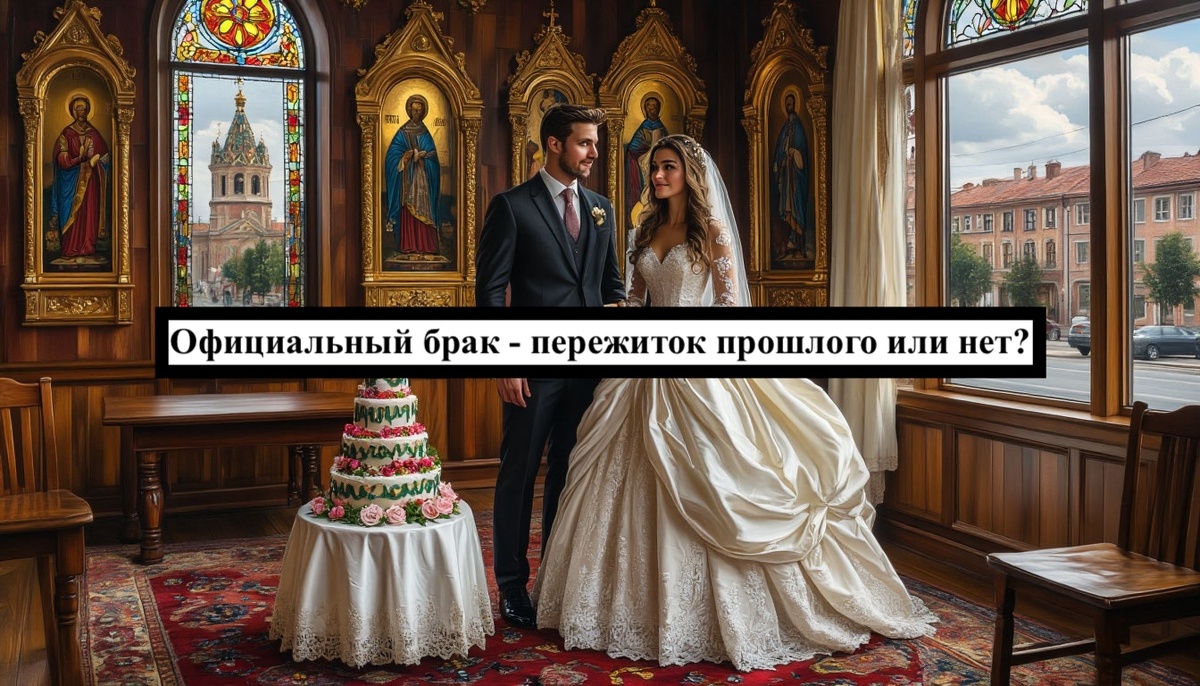 Официальный брак - пережиток прошлого