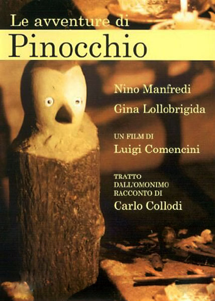 Постер фильма "Приключения Пиноккио" взят для иллюстрации из Яндекс Картинки.