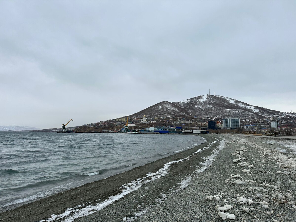 Центральный пляж Петропавловск-Камчатского