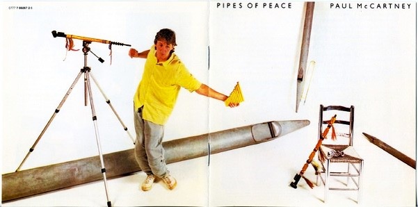 Обложка альбома "Pipes Of Peace". Иллюстрация из открытых источников.