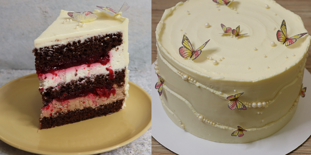 ШОКОЛАДНЫЙ ТОРТ С ВИШНЕЙ | ТОРТ ЧЕРНЫЙ ЛЕС 🍒