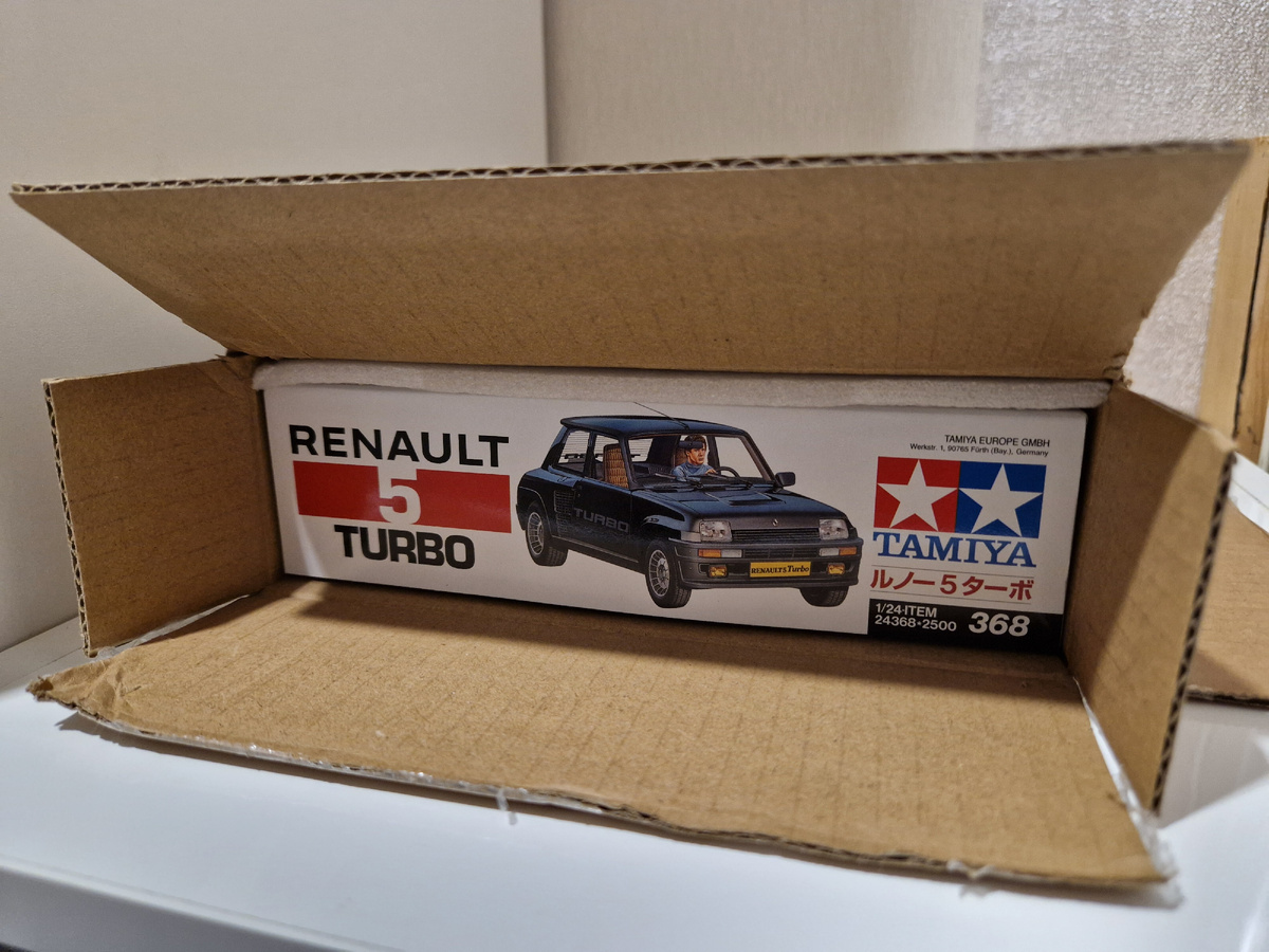 Сборная модель Renault 5 Turbo от Tamiya