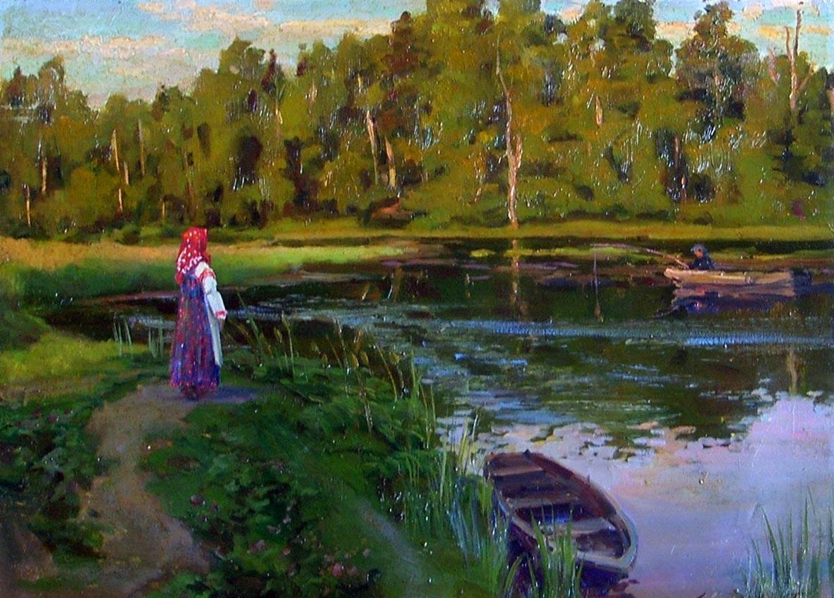 Полина Лучанова. Река. 2022. Изображение из открытых источников