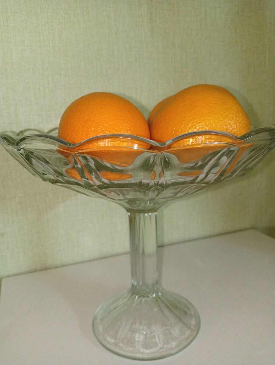 Винтажная фруктовница. Фото автора